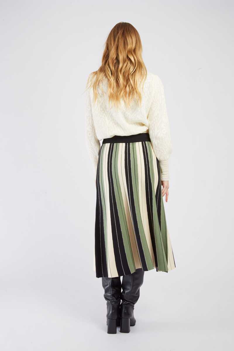 FALDA JEANNE COLOR VERDE 2